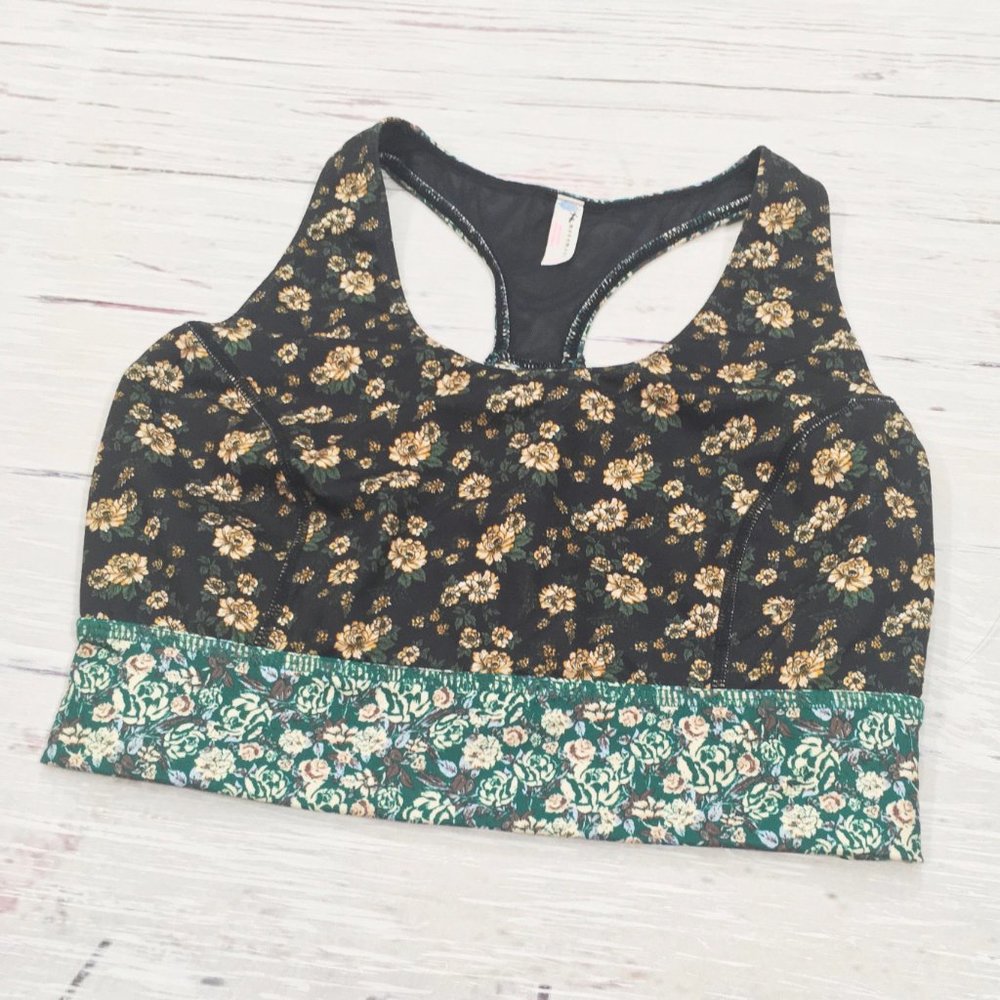 Free People Movement Printed Synergy Sport Crop Top - Picture 7 of 12